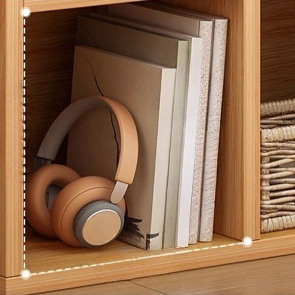 White Wood Verticle or Horizontal Closed Back Storage Cubes