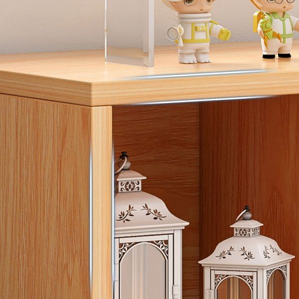 White Wood Verticle or Horizontal Closed Back Storage Cubes