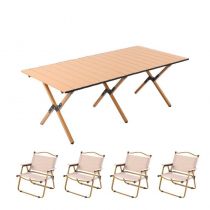 Table & 4 Chaises