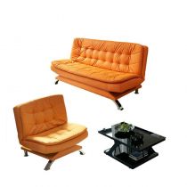 Chair & 3-Seater Sofa & Coffee Table