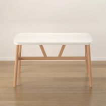 Madera natural - blanco