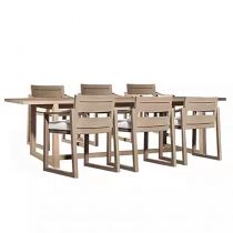 Table & 6 Chaises