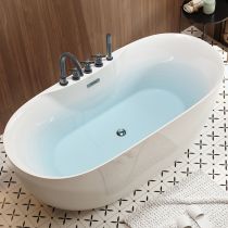 Tub with Black 5-Piece Set