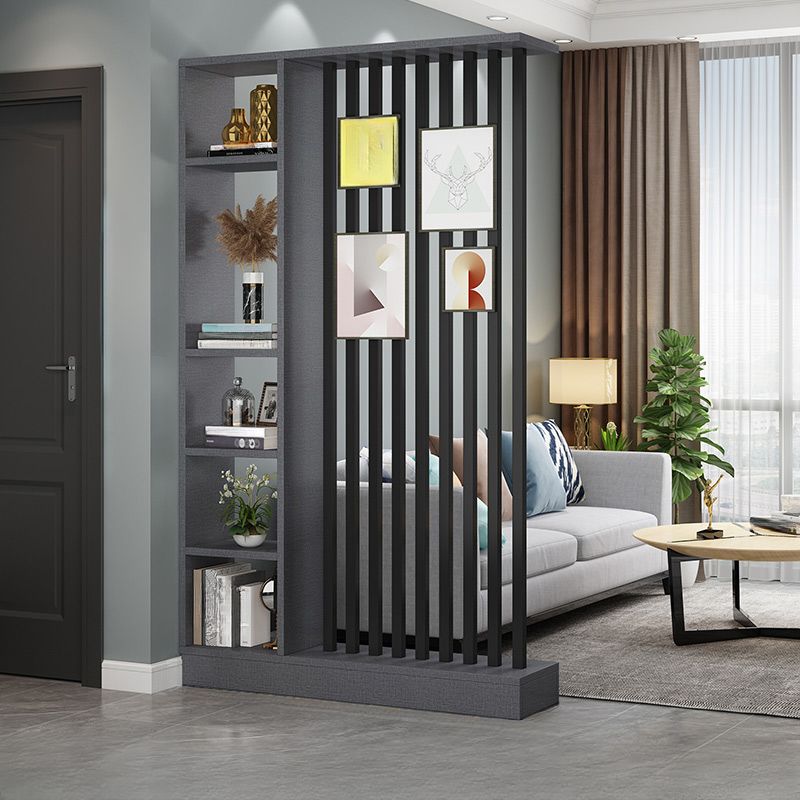 Simplistic Independent Reclaimed Wood Transparent Room Partitions with ...