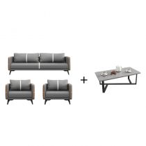 Chair & 3-Seater Sofa & Coffee Table