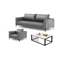 Chair & 3-Seater Sofa & Coffee Table