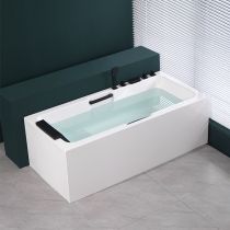 Badewanne & Schwarzes Fünfteiliges Set