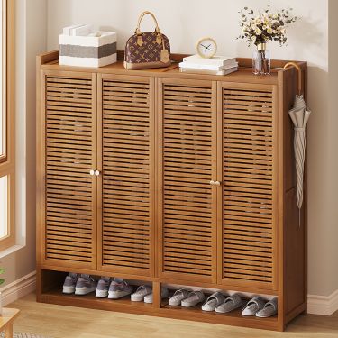 Portascarpe Regolabile 10 Pezzi – 4 Altezze (9,5-18 Cm), Antiscivolo, In PP, Risparmia Spazio, Per Scarpiera E Armadio