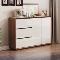 Walnut/White