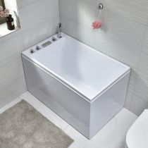 Tub with Silver 5-Piece Set