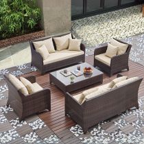 5-Piece Set (2 Chairs & 2 Loveseats & Coffee Table)