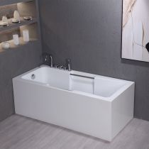 Baignoire avec Ensemble de 5 Pièces en Argent