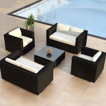 5-Piece Set (2 Chairs & 2 Loveseats & Coffee Table)