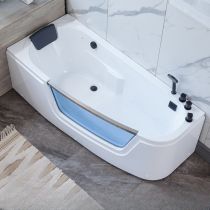 Vasca da Bagno + Set 5 Pezzi Nero