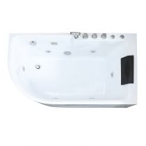 Massage Bathtub & Deck Mounted Faucet