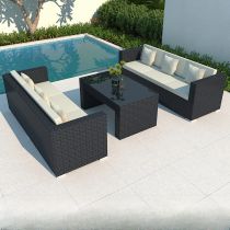 3-Piece Set (3-Seater Sofa x 2 & CoffeeTable)