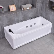 Bathtub & Faucet (5-Piece Set)