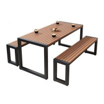 Table & 2 Benches