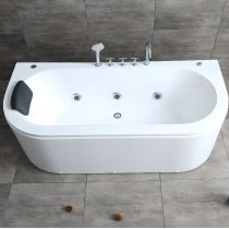 Massage Bathtub & Deck Mounted Faucet