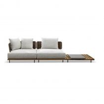 3-Piece Set (1 Corner Sofa & 1 Middle Sofa & 1 Coffee Table)