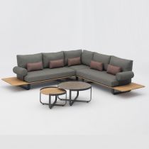 5-Piece Set (2 Loveseats Coffee Tables)