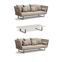 3-Piece Set (3-Seater Sofa x 2 & CoffeeTable)