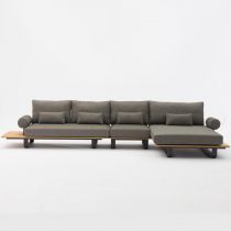 2-Sitzer-Sofa & 1-Sitzer-Sofa & Chaiselongue