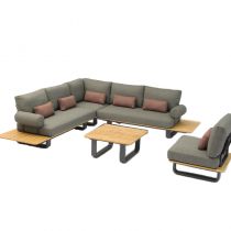 5-Piece Set (Chair&2 Loveseats& Corner Sofa& Coffee Table)