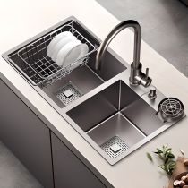 Sink & Faucet & Drain Assembly