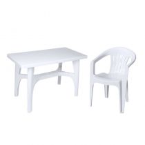 Table & 6 Chaises