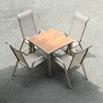 Table & 4 Chaises