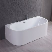 Bathtub & Silver Waterfall Five-Piece Set