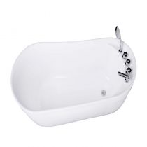 Tub with Silver 5-Piece Set