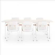 Mesa + silla x 6