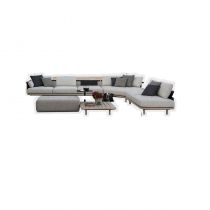 6-Piece Set (Loveseat&3-Seater Sofa&Corner Sofa&3 Coffee Tables)