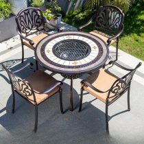 5-Piece Set ( Table & 4 Chairs)