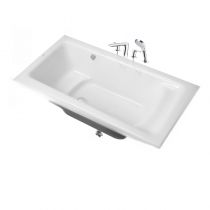 Tub with Deck Faucets