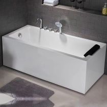 Baignoire avec Ensemble de 5 Pièces en Argent