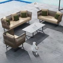 4-Piece Set(1 Chair&1 Loveseat&1 3-Person Sofa&1 Coffee Table)