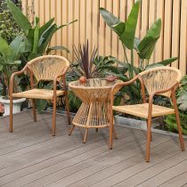 Bureau met 2 stoelen