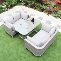 3-Piece Set (2 Loveseats & Coffee Table)