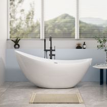 Bathtub & Freestanding Faucet