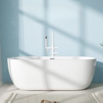 Bathtub & Freestanding Faucet