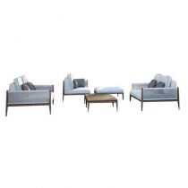 5-Piece Set (2 Loveseats & Corner Sofa& Coffee Table& Ottoman)