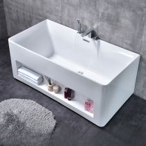 Vasca da Bagno + Set Quattro Pezzi Argento