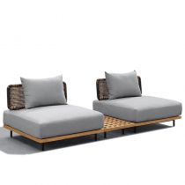 3-Piece Set(2 Chairs & 1 Coffee Table)