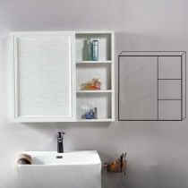 effetto legno bianco
