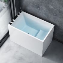 Vasca da Bagno + Set 5 Pezzi Nero