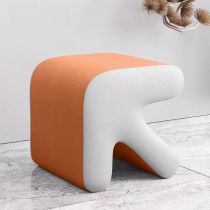Orange-Weiß