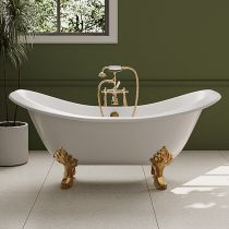 Baignoire avec Robinets de Pont
